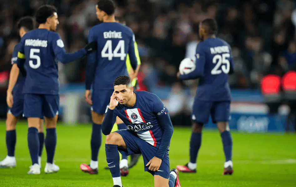 关于巴黎圣日耳曼客场击败对手，雄心勃勃的信息