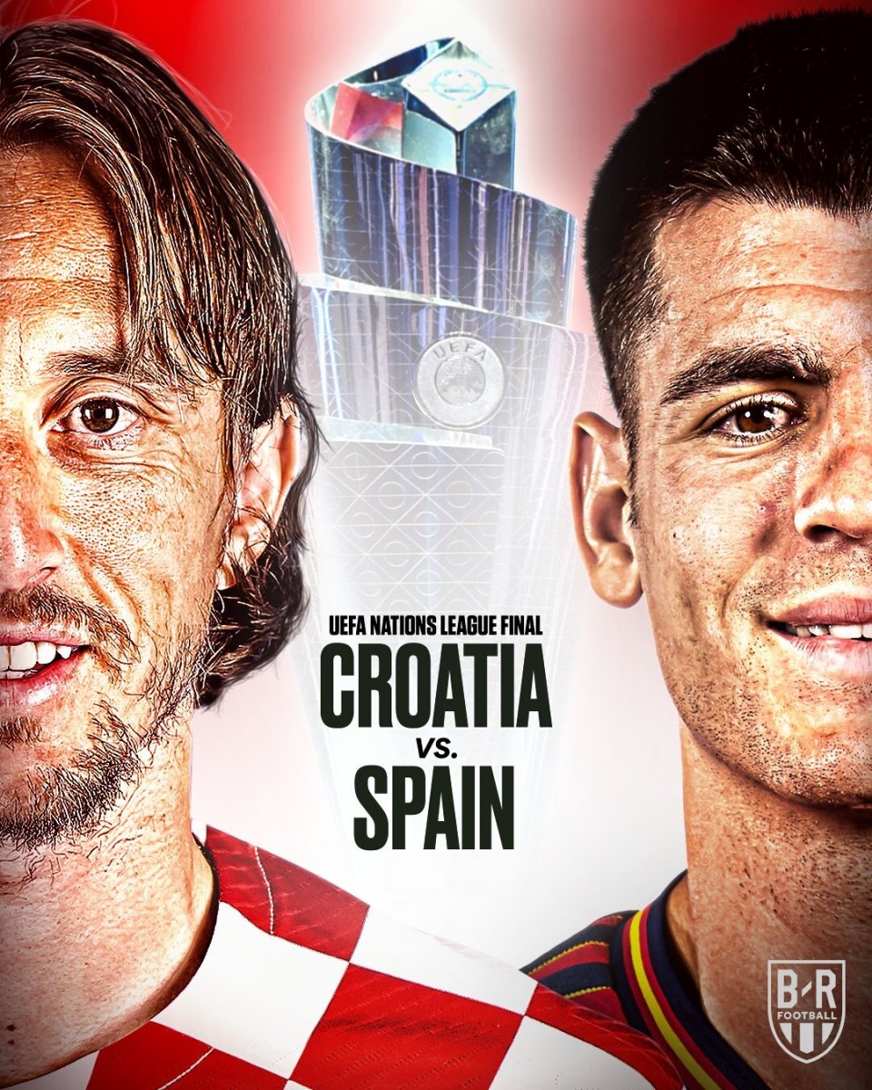 西班牙队与克罗地亚队争夺晋级权