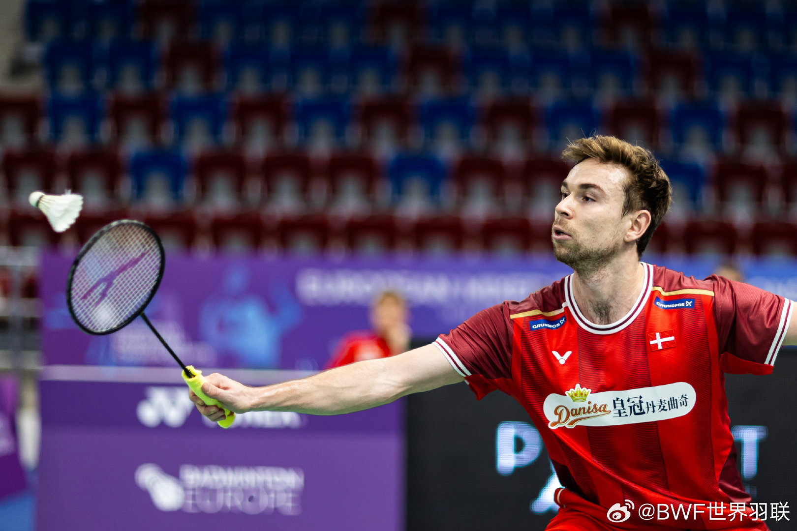 丹麦队在国际比赛中夺得胜利