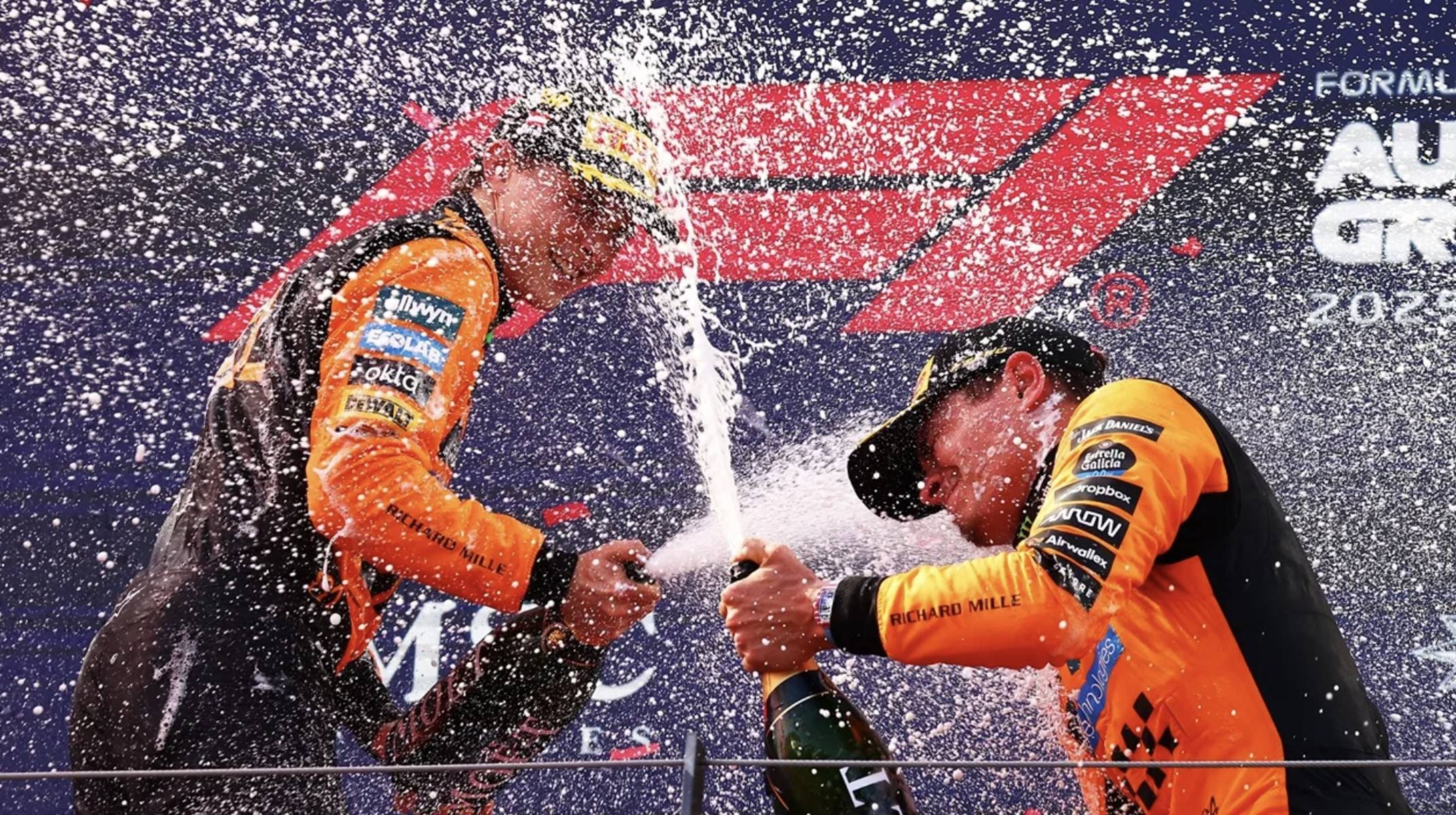 包含迈凯伦逆转梅赛德斯，周冠宇统治全场的词条